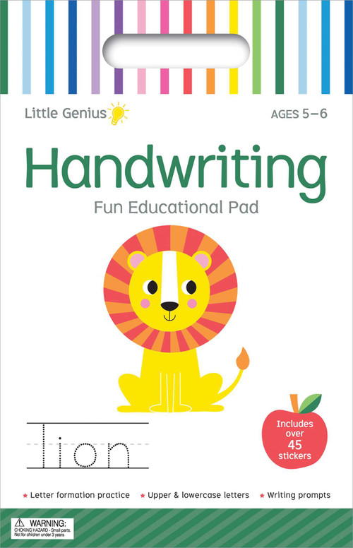 Handwriting (Fun Educational Activity Pad with Carry Handle) by Shelley Cox, 9780655233220