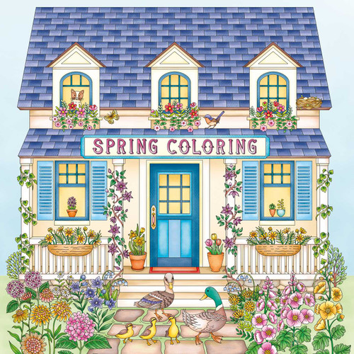 Spring Coloring (a Calming Coloring Book for Adults) by IglooBooks, Pimlada  Phuapradit, 9781836501428