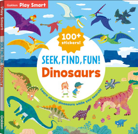 SEEK, FIND, FUN! Dinosaurs by Gakken early childhood experts, 9784056212518