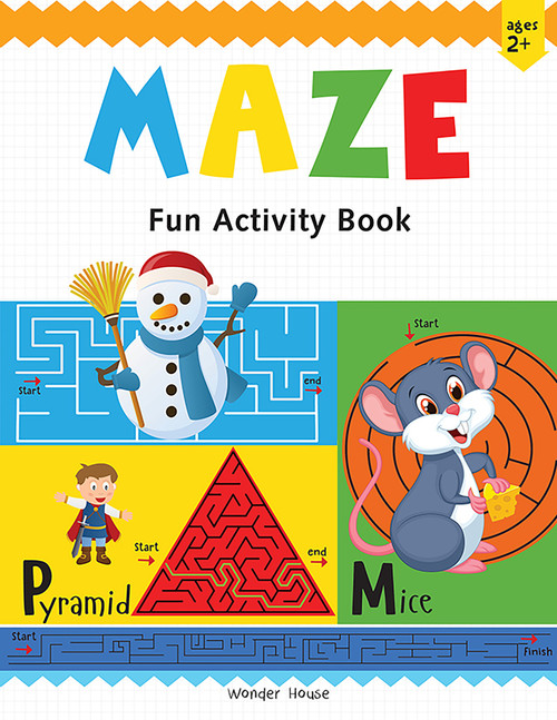 Maze: Fun Activity Book by Wonder House Books, 9789354402944