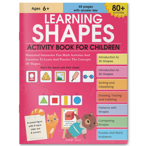 Learning Shapes Activity Book For Children by Wonder House Books, 9789358569704