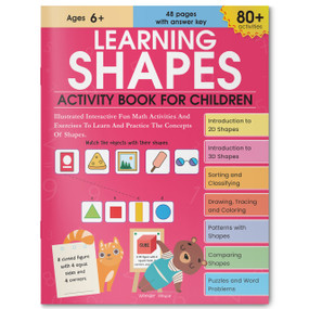 Learning Shapes Activity Book For Children by Wonder House Books, 9789358569704
