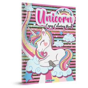 I Believe In Unicorn Copy Coloring Book: Fun Activity Books For Children by Wonder House Books, 9789390183555