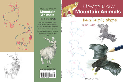 How to Draw Mountain Animals in simple steps by Susie Hodge, 9781782218883