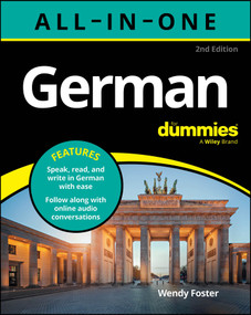 German All-In-One For Dummies (Book + Audio Online) by Wendy Foster, 9781394393084