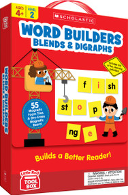 Little Red Tool Box: Word Builders: Blends, Digraphs & More by Scholastic, 9781546156109