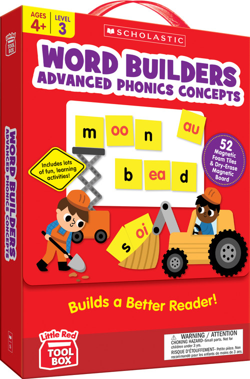 Little Red Tool Box: Word Builders: Advanced Phonics Concepts by Scholastic, 9781546156598