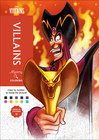 Disney Mystery Coloring: Disney Villains (A Color by Number Book) by Disney, Jérémy Mariez, 9798217298143