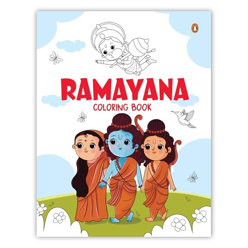 Ramayana Coloring Book by Penguin Books, 9789815280494