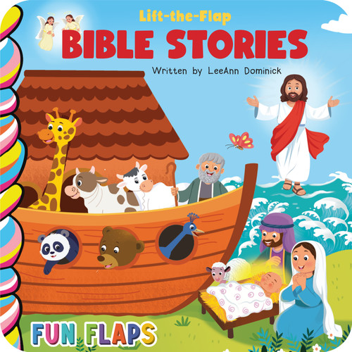 Bible Stories Fun Flaps by LeeAnn Dominick, Taffy Tales, 9781834040370