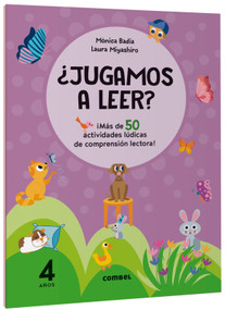 ¿Jugamos a leer? 4 años / Let's play reading? 4 years old (Spanish Edition) by Mónica Badia, Laura Miyashiro, 9788411582124