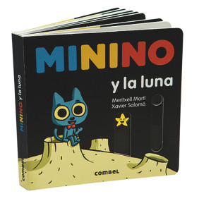 Minino y la luna (Spanish Edition) by Meritxell Martí, 9788491014942