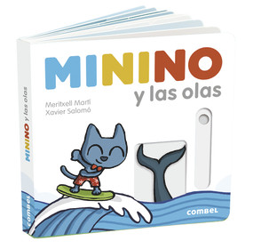 Minino y las olas (Spanish Edition) by Meritxell Martí, 9788491015659