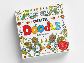 Creative Doodle Coloring Book by Wonder House Books, 9789388810579