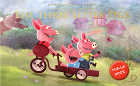My First Pop-Up Fairy Tales - Three Little Pigs : Pop up Books for children by Wonder House Books, 9789354400124