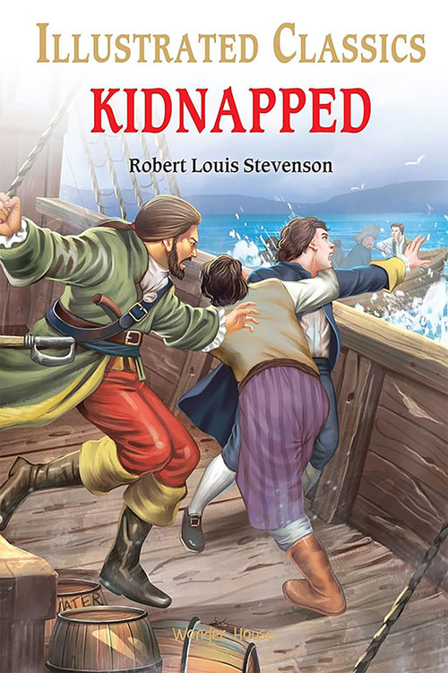 Kidnapped for Kids : Illustrated Abridged Children Classic English Novel with Review Questions by Robert Louis Stevenson, 9789354400568