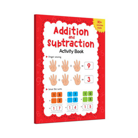 Addition and Subtraction Activity Book (80+ Activities Inside) by Wonder House Books, 9789354402388