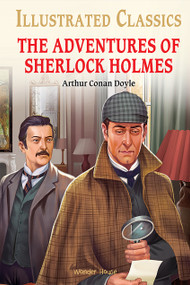 Adventures of Sherlock Holmes : Illustrated Abridged Children Classic English Novel with Review , The by Sir Arthur Conan Doyle, 9789354402449