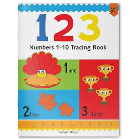 123: Numbers 1-10 (Tracing Book For Kids) by Wonder House Books, 9789354402548