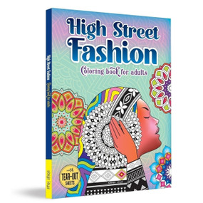 High Street Fashion (Coloring Book For Adults) by Wonder House Books, 9789354402937