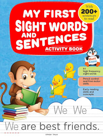 My First Sight Words And Sentences (Activity Book For Children) by Wonder House Books, 9789354402951