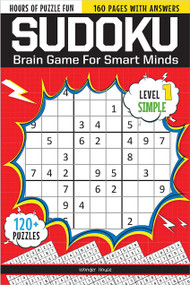 Sudoku - Brain Games For Smart Minds Level 1 Simple : Brain Booster Puzzles for Kids, 120+ Fun Games by Wonder House Books, 9789354403279