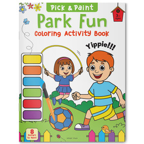 Park Fun (Pick and Paint Coloring Activity Book) by Wonder House Books, 9789354403422