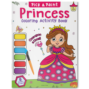 Princess (Pick and Paint Coloring Activity Book) by Wonder House Books, 9789354403583