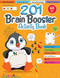 201 Brain Booster Activity Book - Fun Activities and Exercises For Children: Tracing & Pattern, Colors & Shapes, Maze by Wonder House Books, 9789354404603