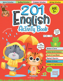 201 English Activity Book: Fun Activities and Grammar Exercises by Wonder House Books, 9789354404689