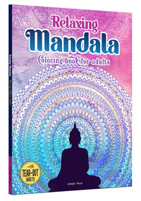 Relaxing Mandala (Coloring Book For Adults) by Wonder House Books, 9789354404863