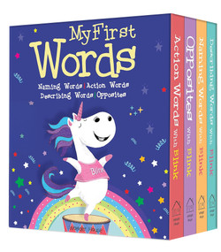 My First Words (Box Set of 4 Board Books) by Farzana Sarup, 9789354406072