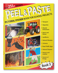 Peel & Paste: Book 3 (Pictorial Sticker Book) by Wonder House Books, 9789354407130