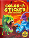 Color with Sticker - Dino Adventure by Wonder House Books, 9789354407178