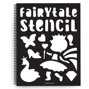 Stencil Book: Fairytale by Wonder House Books, 9789358563511