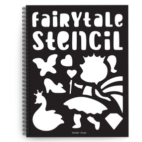 Stencil Book: Fairytale by Wonder House Books, 9789358563511