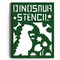 Stencil Book: Dinosaur by Wonder House Books, 9789358563535