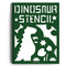 Stencil Book: Dinosaur by Wonder House Books, 9789358563535