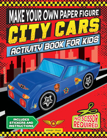 Make your own Paper Figure - City Cars (Activity Book for kids) by Wonder House Books, 9789358566154