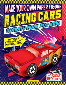 Make your own Paper Figure - Racing Cars (Activity Book for kids) by Wonder House Books, 9789358566369