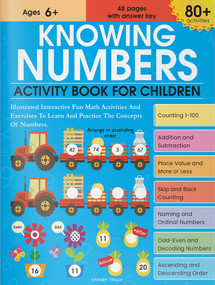 Knowing Numbers Activity Book For Children by Wonder House Books, 9789358566642