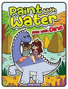 Paint with Water Play with Dinosaur, 9789358568882