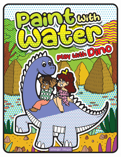 Paint with Water Play with Dinosaur, 9789358568882