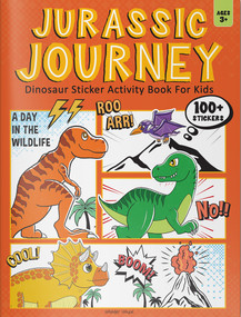 Jurassic Jamboree Dinosaur Sticker Activity Book For Kids, 9789362145505