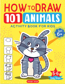 101 Learn to Draw drawing Animals by Wonder House Books, 9789362147035
