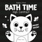 Baby's First Bath Time: High Contrast by , 9789362147295