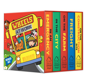 Wheels at Work (Boxed Set) by Wonder House Books, 9789362147325