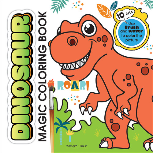 Dinosaur Magic Coloring Book, 9789362147448