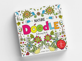 Nature Doodle Coloring Book (Coloring Book With Tear Out Sheets) by Wonder House Books, 9789388810562