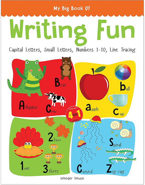 My Big Book of Writing Fun by Wonder House Books, 9789388810593
